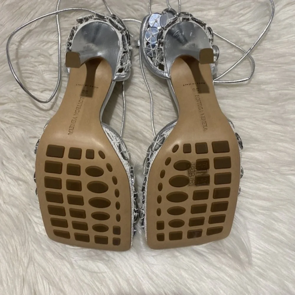 New Bottega Veneta Mirror stretch‎ sandals size 38EU